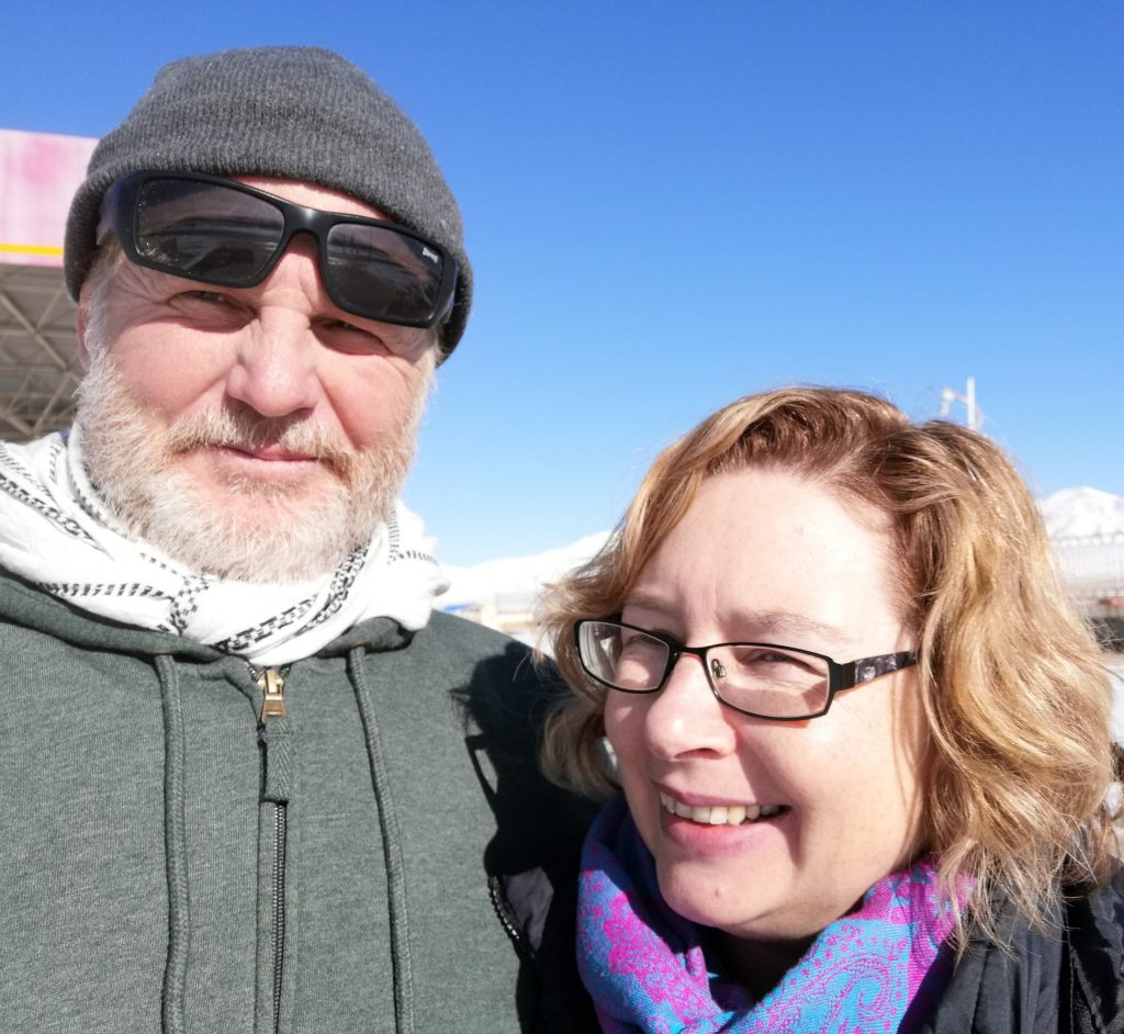  Brad and Caroline in Tibet (Qinghai Lake 2019)